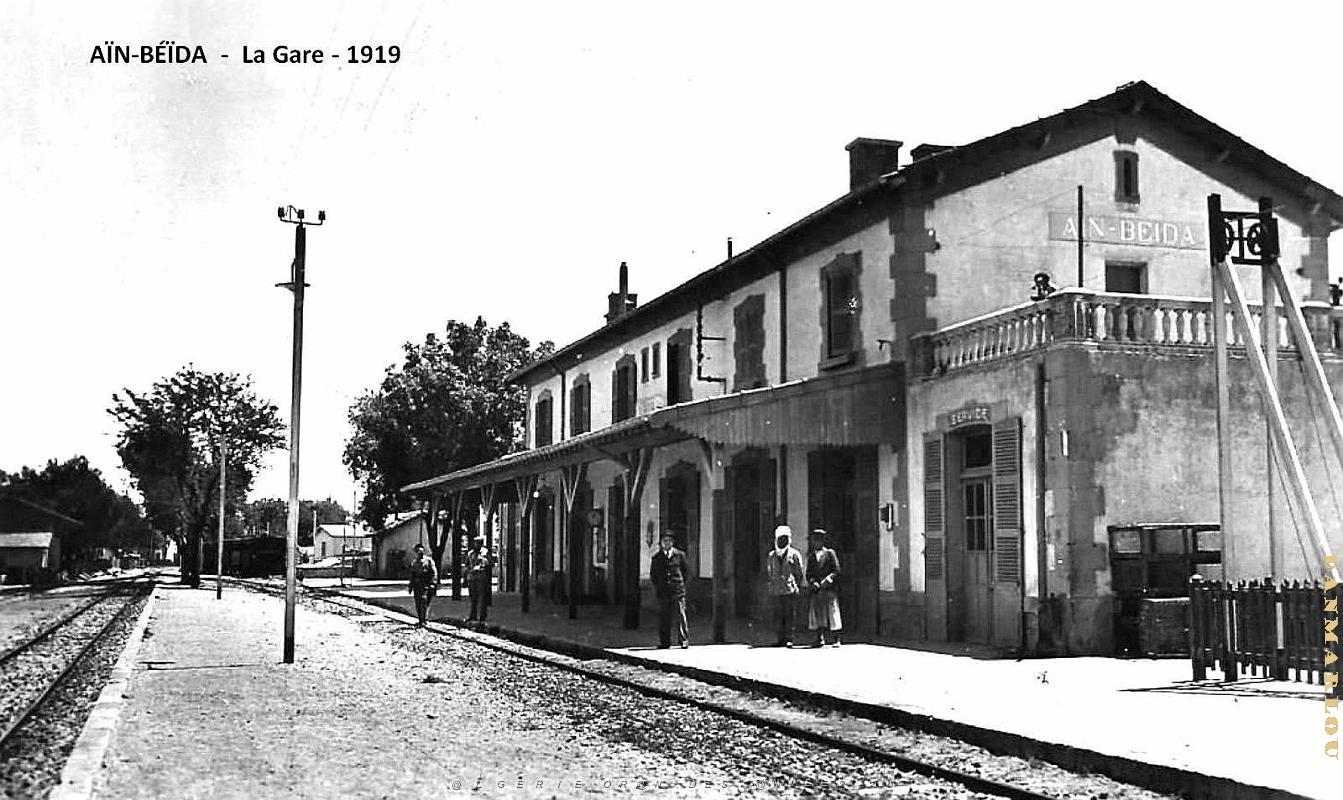 Ain-Beida - Gare - 1919.jpg